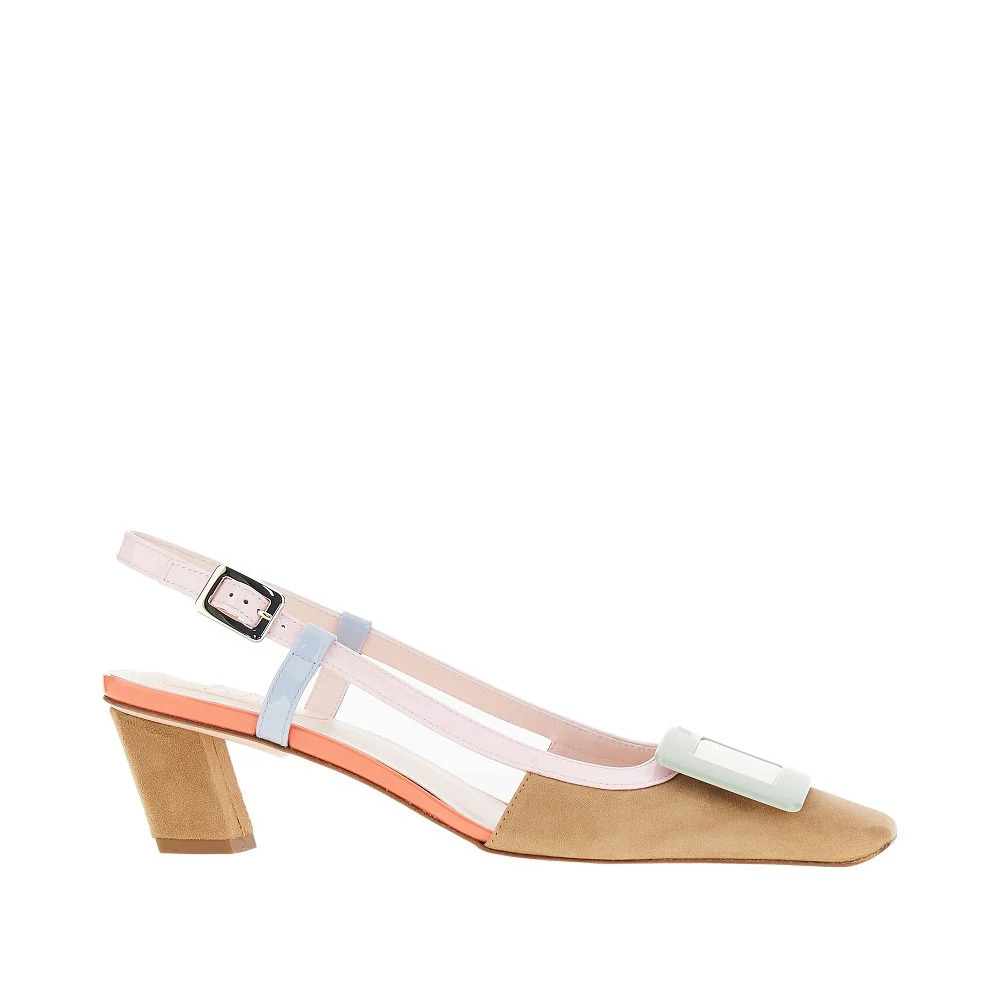 Roger Vivier Belle Vivier Multicoloured Slingback Pumps